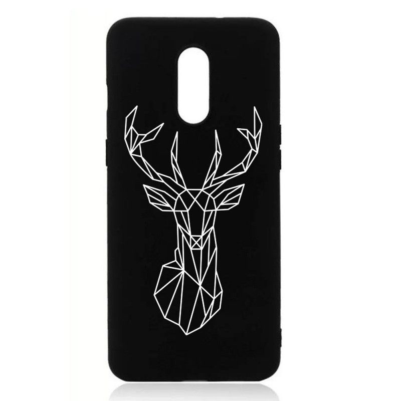 Coque Oneplus 7 Silicone Flexible Cerf Graphique