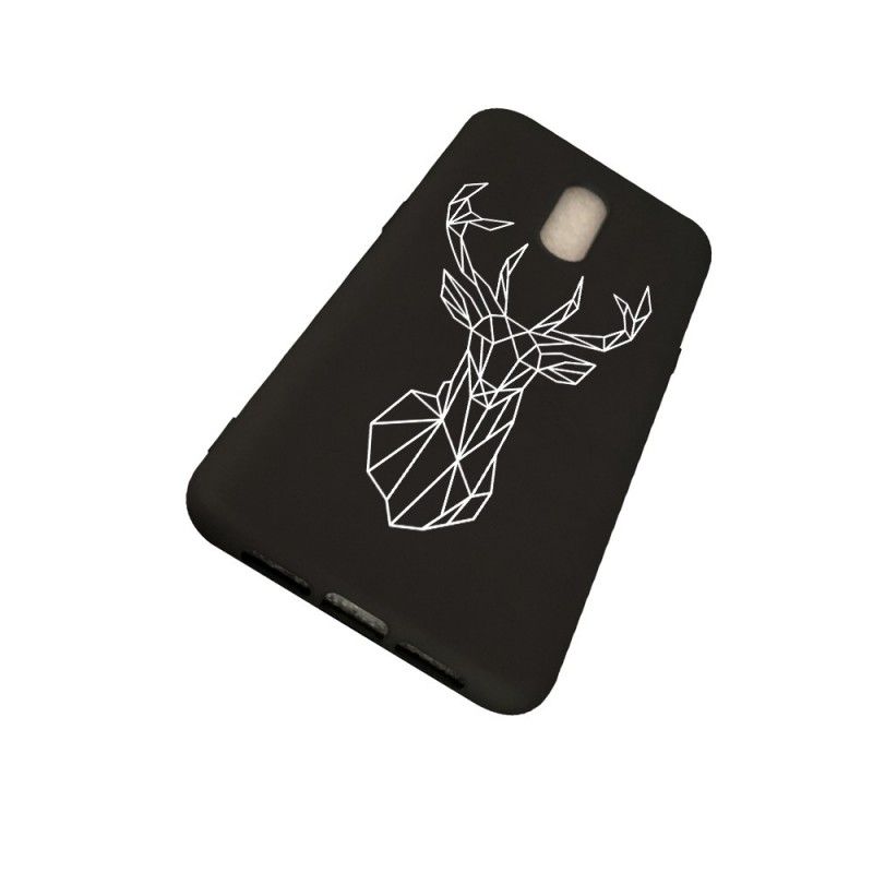 Coque Oneplus 7 Silicone Flexible Cerf Graphique