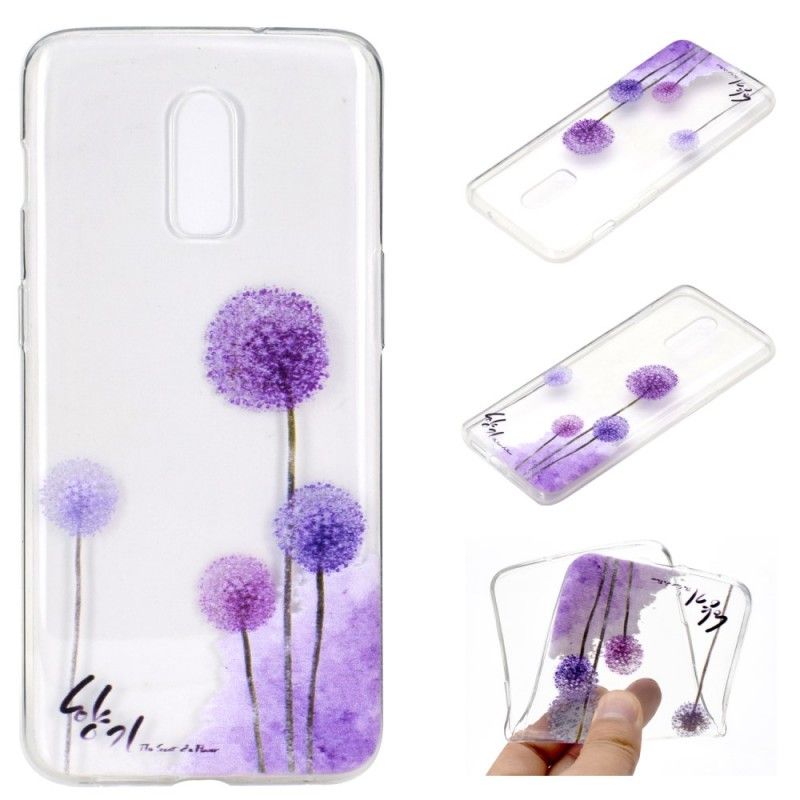 Coque Oneplus 7 Transparente Pissenlits Colorés