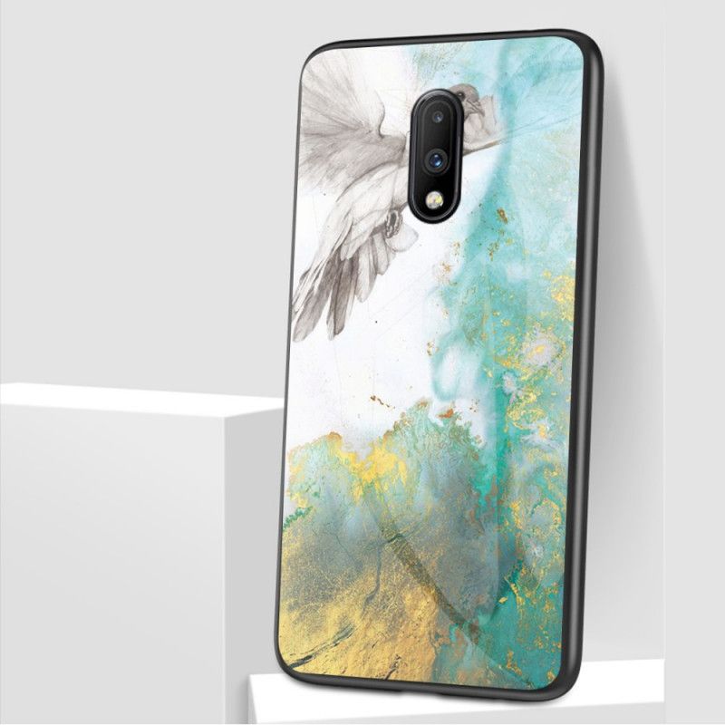 Coque Oneplus 7 Verre Trempé Premum Colors