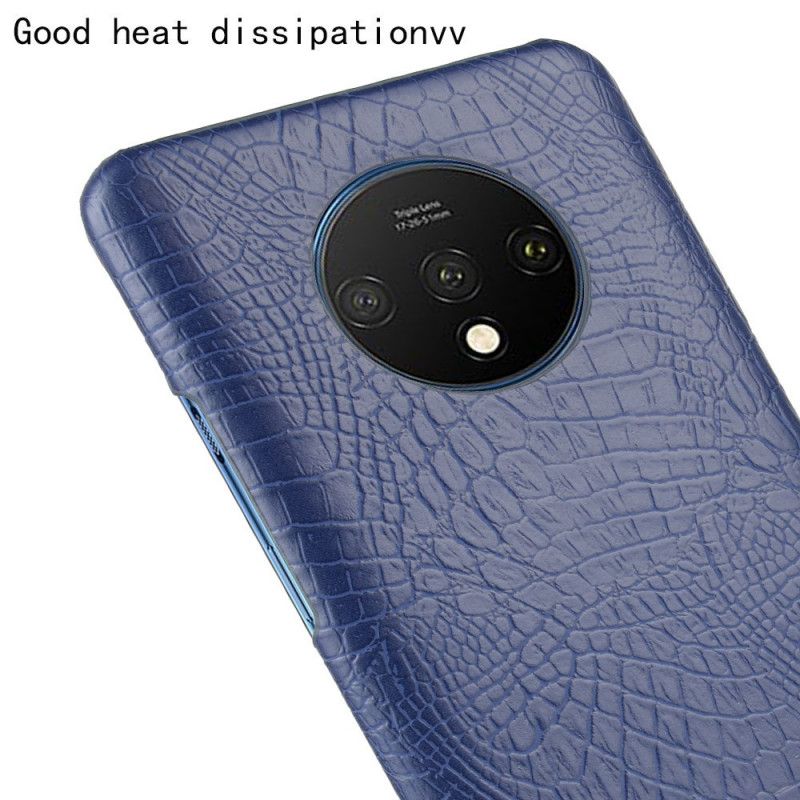 Coque Oneplus 7t Effet Peau De Crocodile