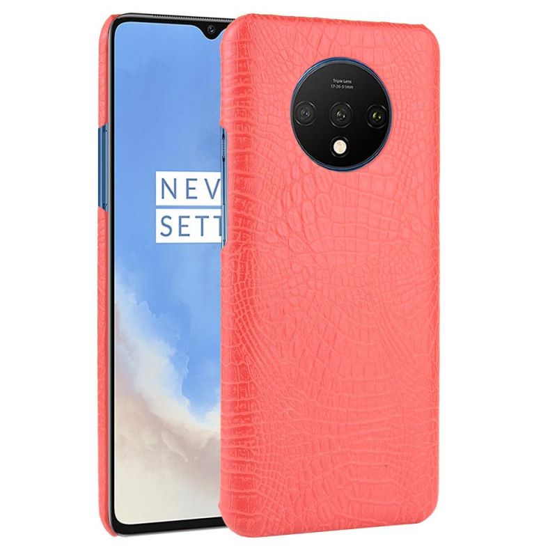 Coque Oneplus 7t Effet Peau De Crocodile