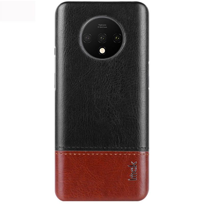 Coque Oneplus 7t Imak Ruiyi Series Effet Cuir