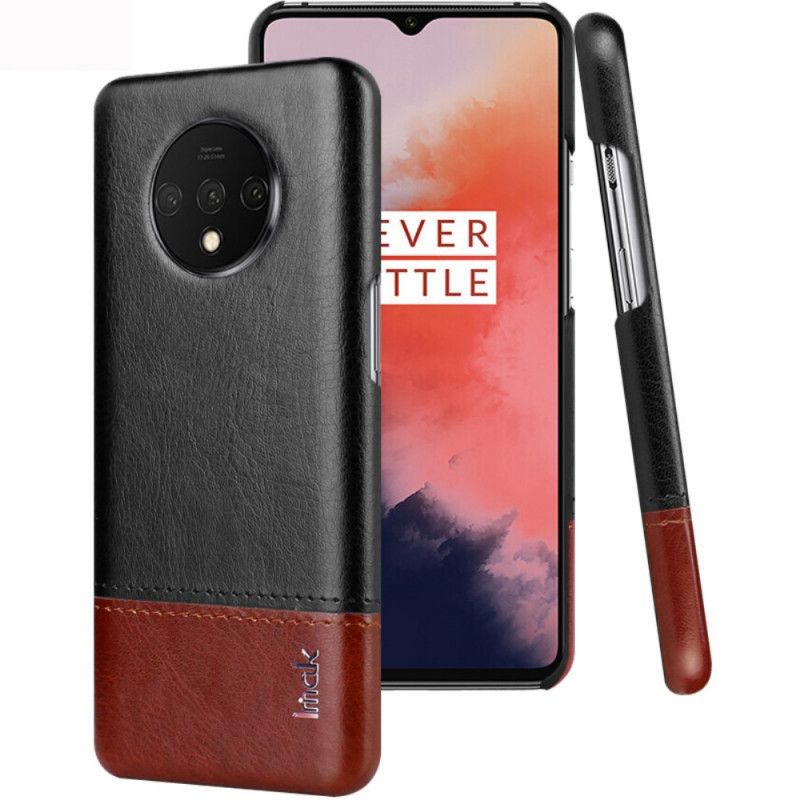 Coque Oneplus 7t Imak Ruiyi Series Effet Cuir