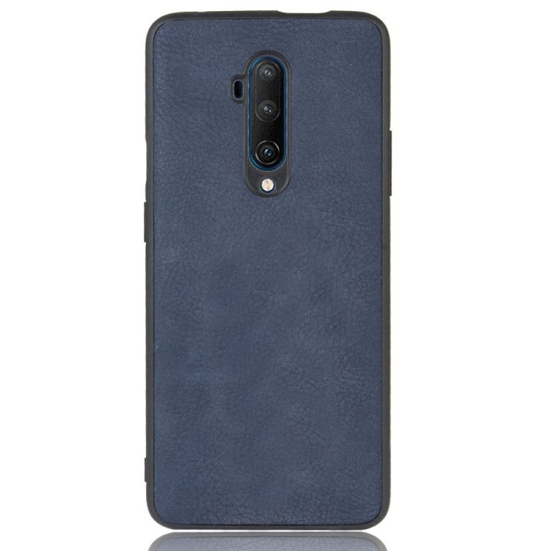 Coque Oneplus 7t Pro Effet Cuir Look Vintage