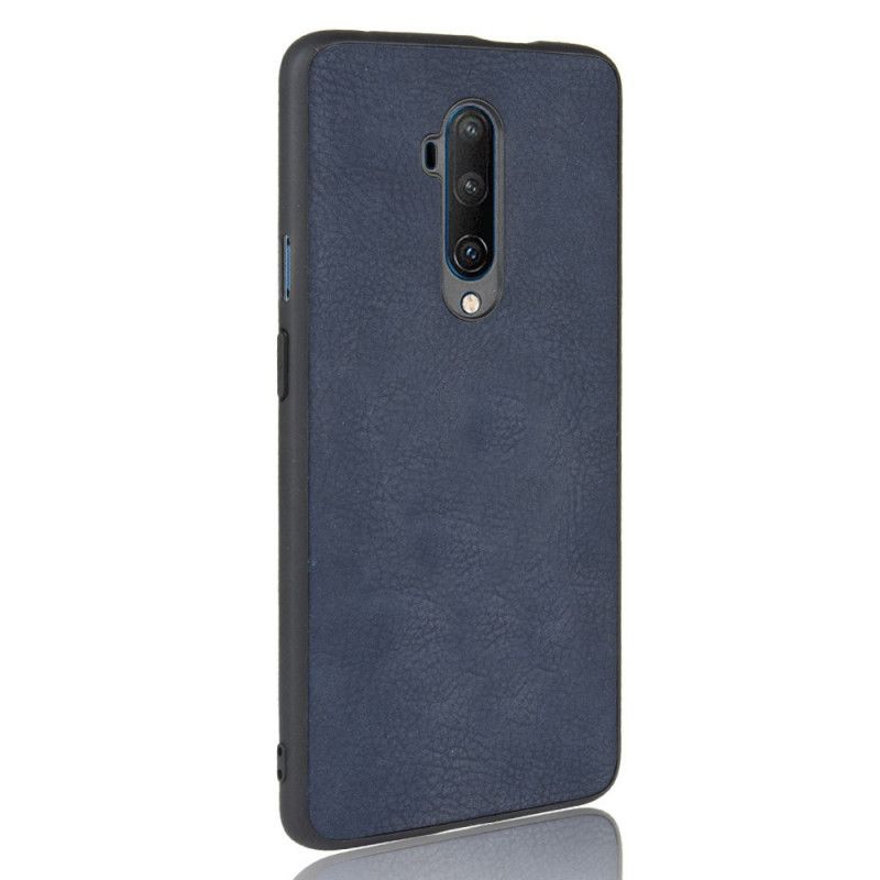 Coque Oneplus 7t Pro Effet Cuir Look Vintage