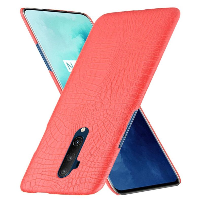 Coque Oneplus 7t Pro Effet Peau De Crocodile