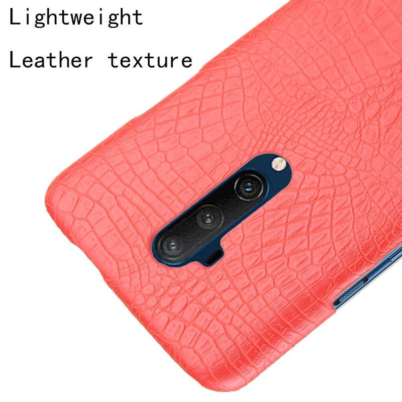 Coque Oneplus 7t Pro Effet Peau De Crocodile