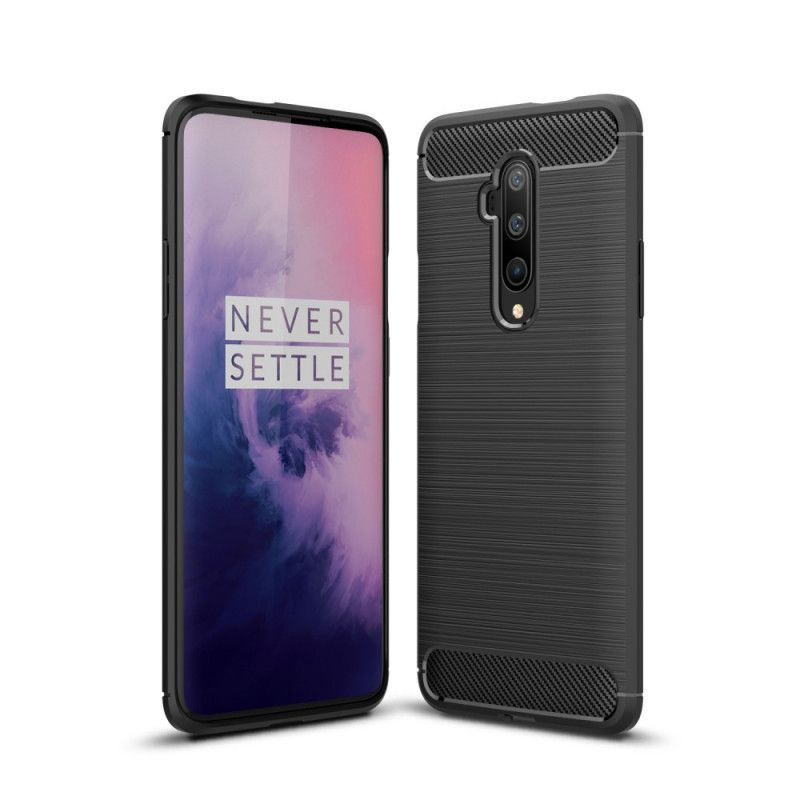 Coque Oneplus 7t Pro Fibre Carbone Brossée