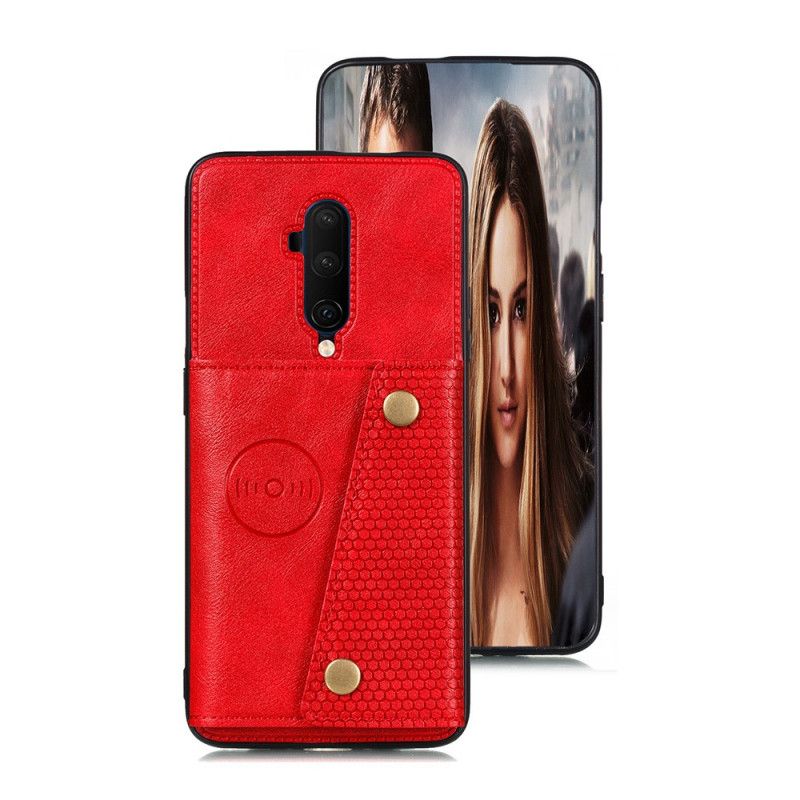 Coque Oneplus 7t Pro Portefeuille À Snap