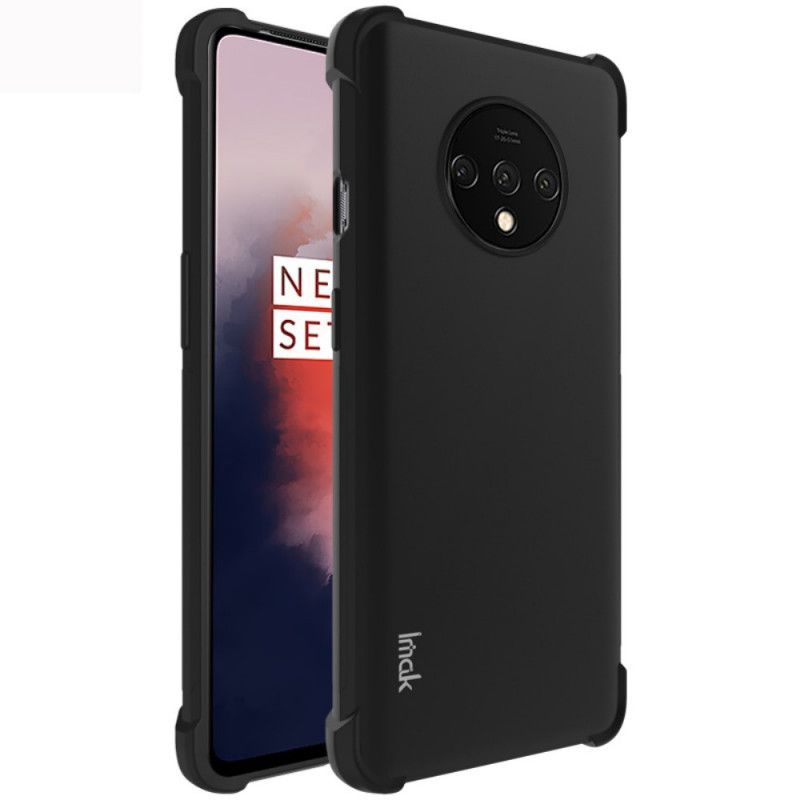 Coque Oneplus 7t Silicone Flexible Avec Film Pour Écran Imak