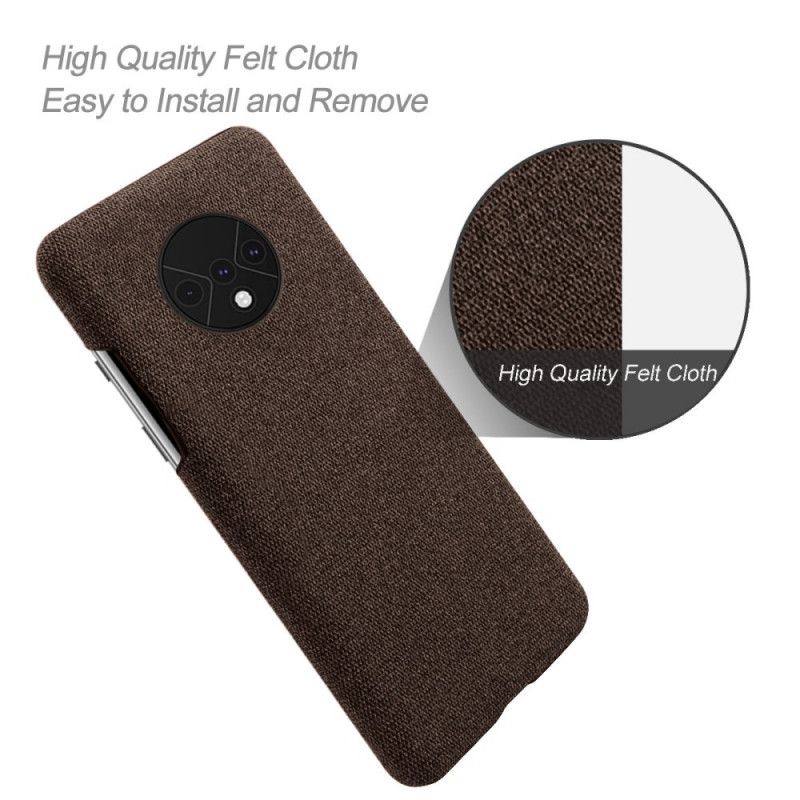 Coque Oneplus 7t Texture Tissu