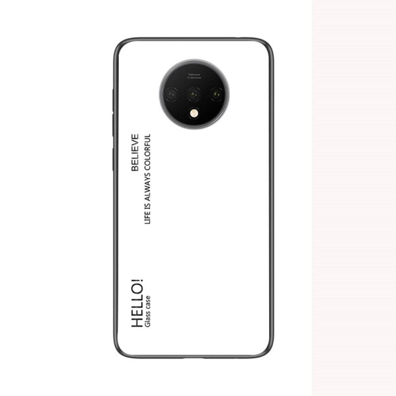 Coque Oneplus 7t Verre Trempé Hello