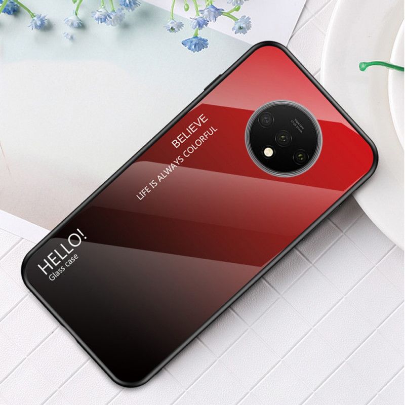 Coque Oneplus 7t Verre Trempé Hello