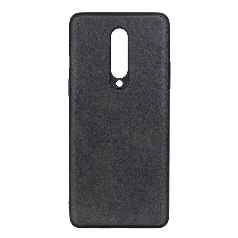 Coque Oneplus 8 Effet Cuir Premium