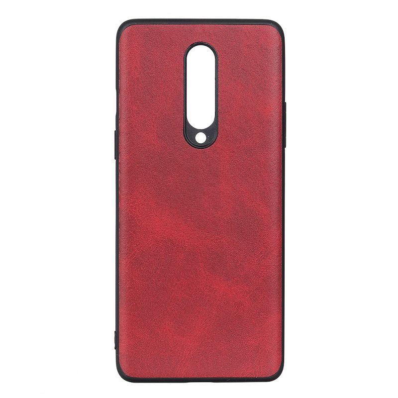 Coque Oneplus 8 Effet Cuir Premium