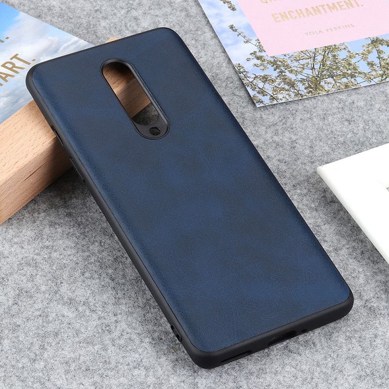 Coque Oneplus 8 Effet Cuir Premium