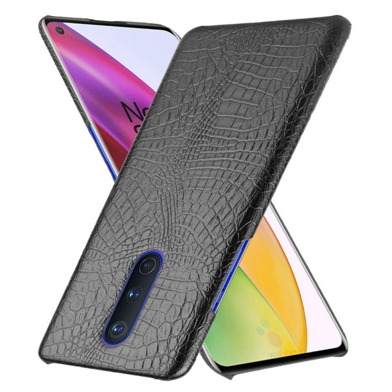 Coque Oneplus 8 Effet Peau De Crocodile