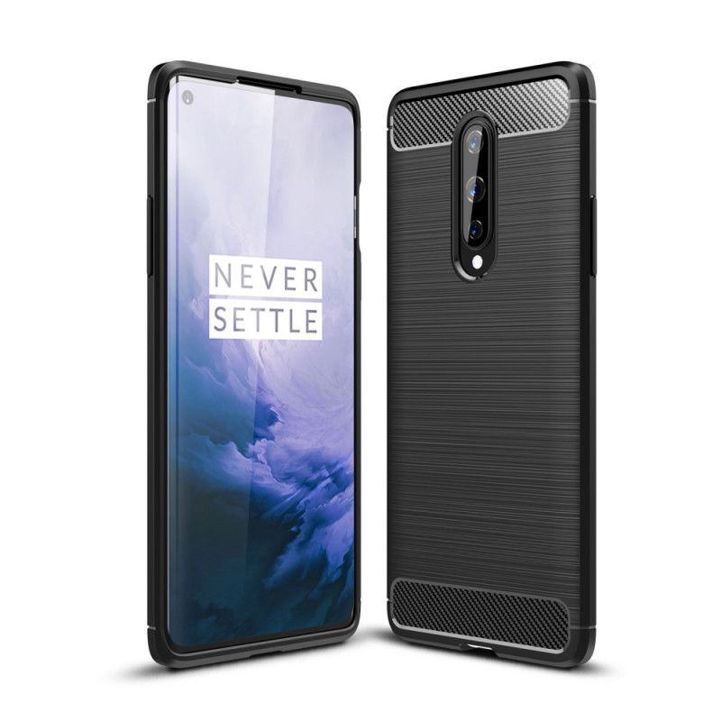 Coque Oneplus 8 Fibre Carbone Brossée