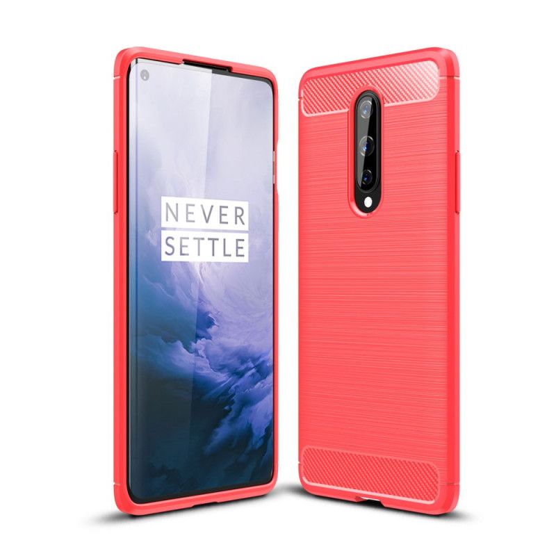 Coque Oneplus 8 Fibre Carbone Brossée