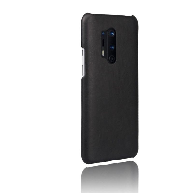 Coque Oneplus 8 Pro Effet Cuir Ksq