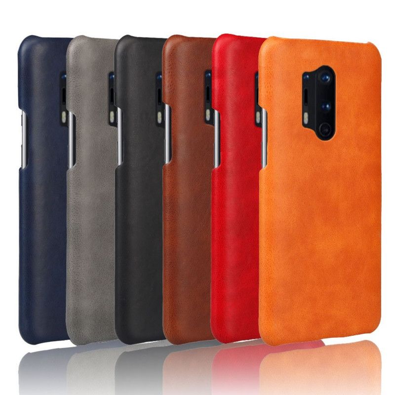 Coque Oneplus 8 Pro Effet Cuir Ksq