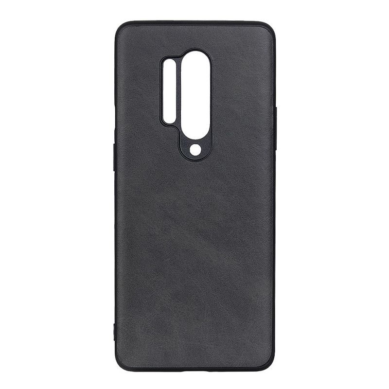 Coque Oneplus 8 Pro Effet Cuir Premium