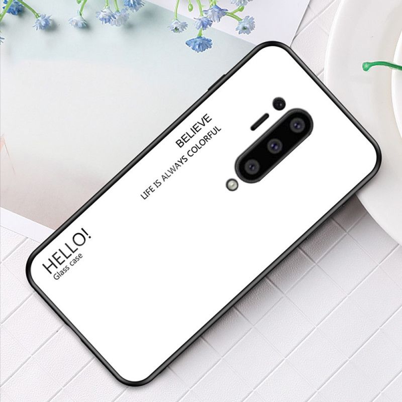 Coque Oneplus 8 Pro Verre Trempé Hello