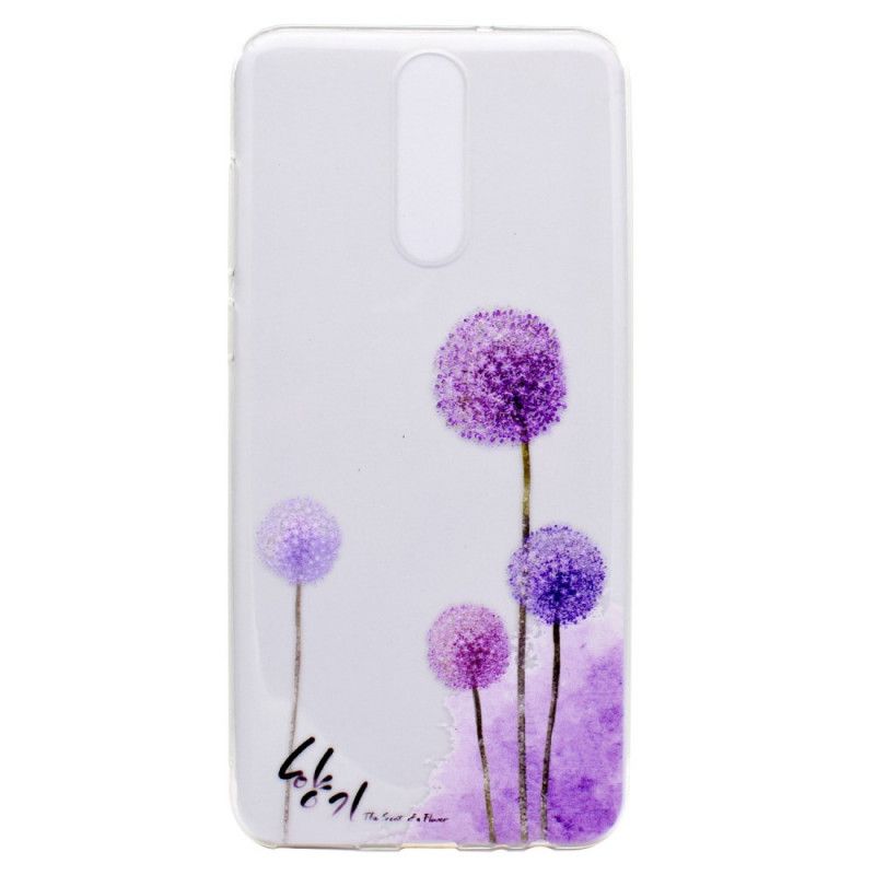 Coque Oneplus 8 Transparente Pissenlits Colorés