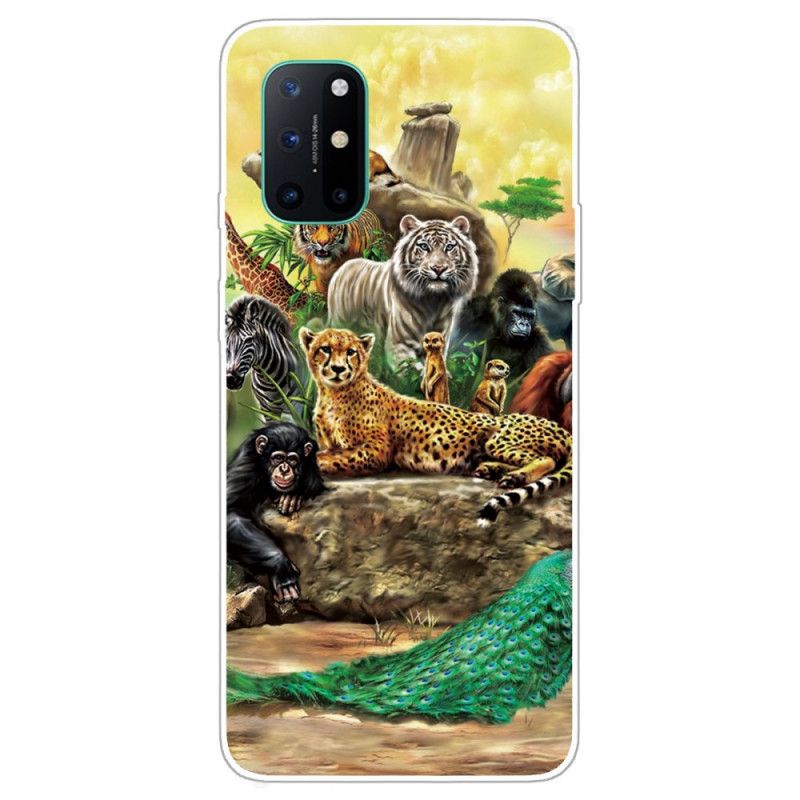 Coque Oneplus 8t Animaux Safari