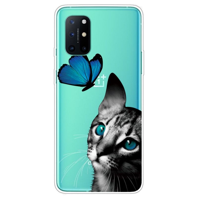 Coque Oneplus 8t Chat Et Papillon