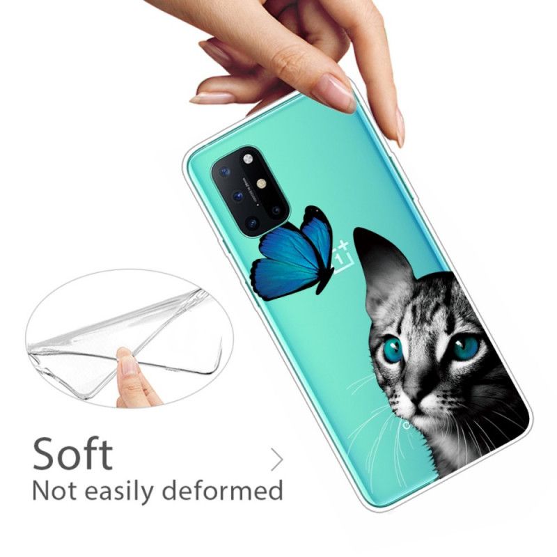 Coque Oneplus 8t Chat Et Papillon