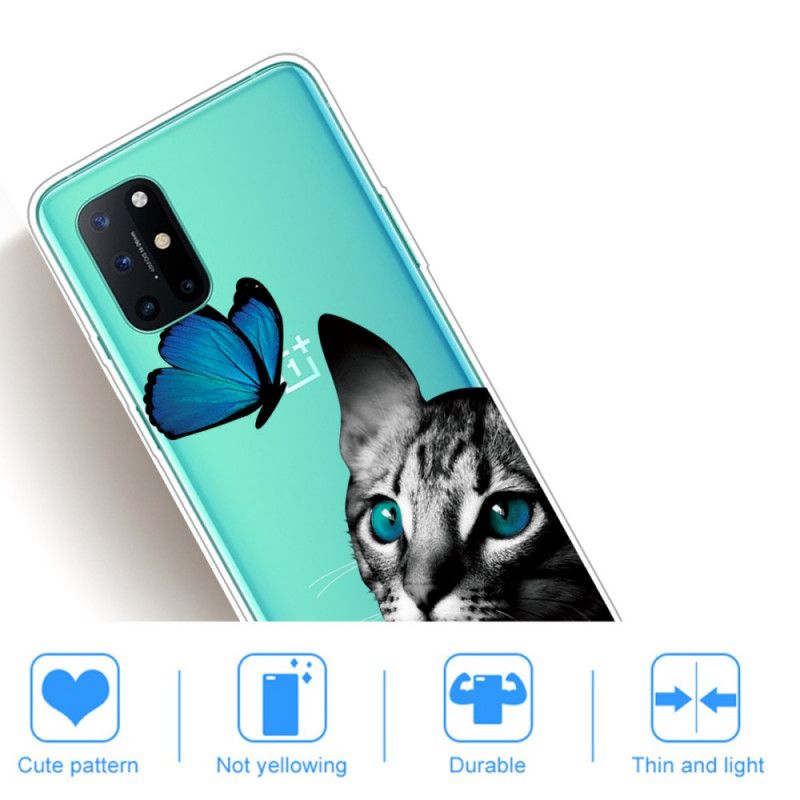 Coque Oneplus 8t Chat Et Papillon