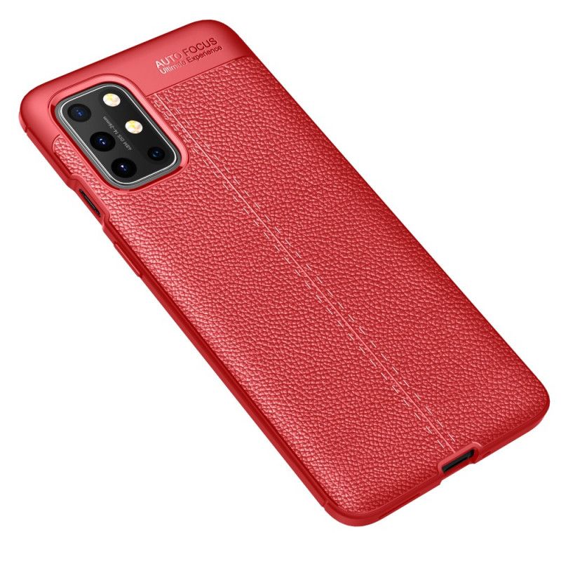 Coque Oneplus 8t Effet Cuir Litchi Double Line