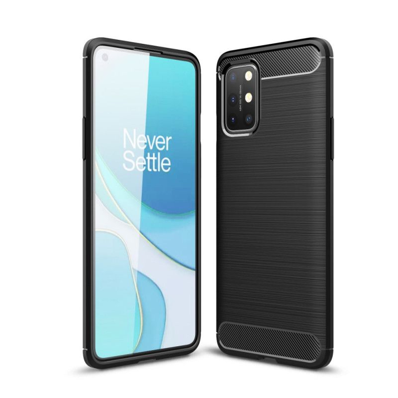 Coque Oneplus 8t Fibre Carbone Brossée