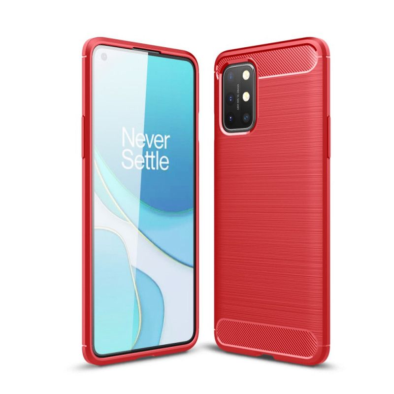 Coque Oneplus 8t Fibre Carbone Brossée