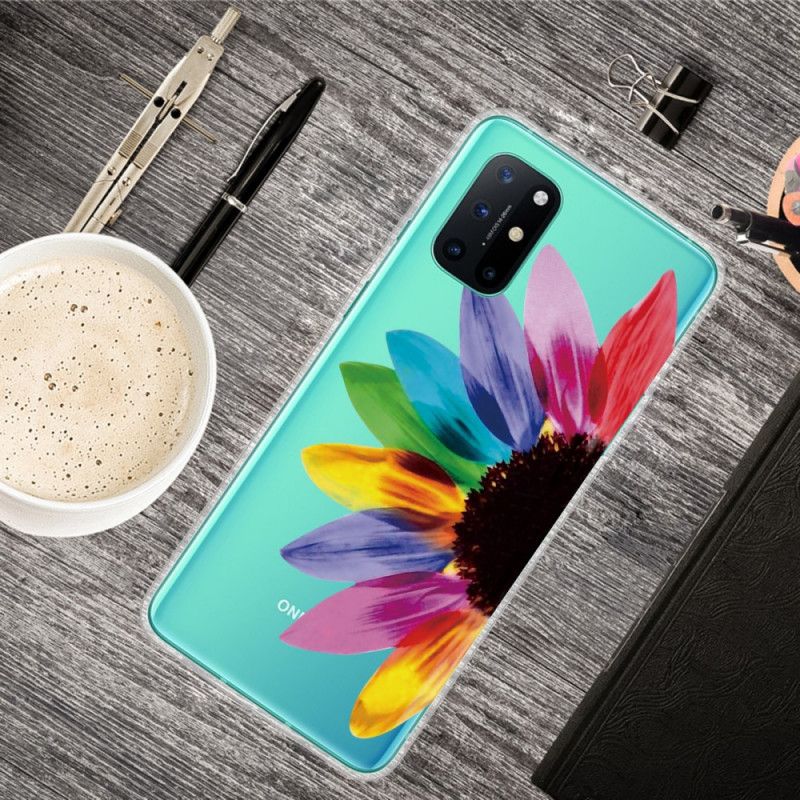 Coque Oneplus 8t Fleur Colorée