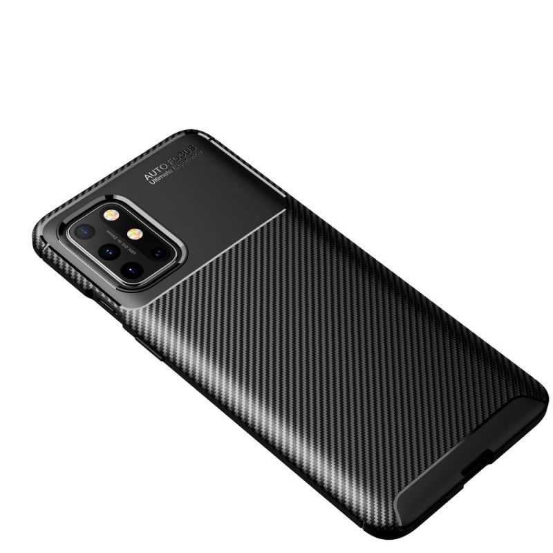 Coque Oneplus 8t Flexible Texture Fibre Carbone