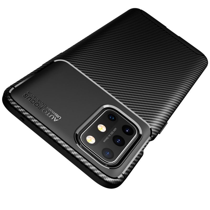 Coque Oneplus 8t Flexible Texture Fibre Carbone