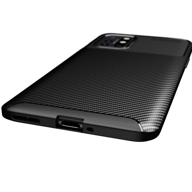 Coque Oneplus 8t Flexible Texture Fibre Carbone