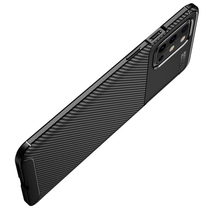 Coque Oneplus 8t Flexible Texture Fibre Carbone