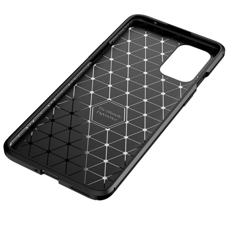 Coque Oneplus 8t Flexible Texture Fibre Carbone