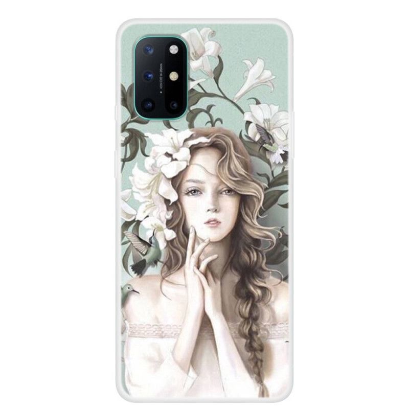 Coque Oneplus 8t La Femme À Fleurs