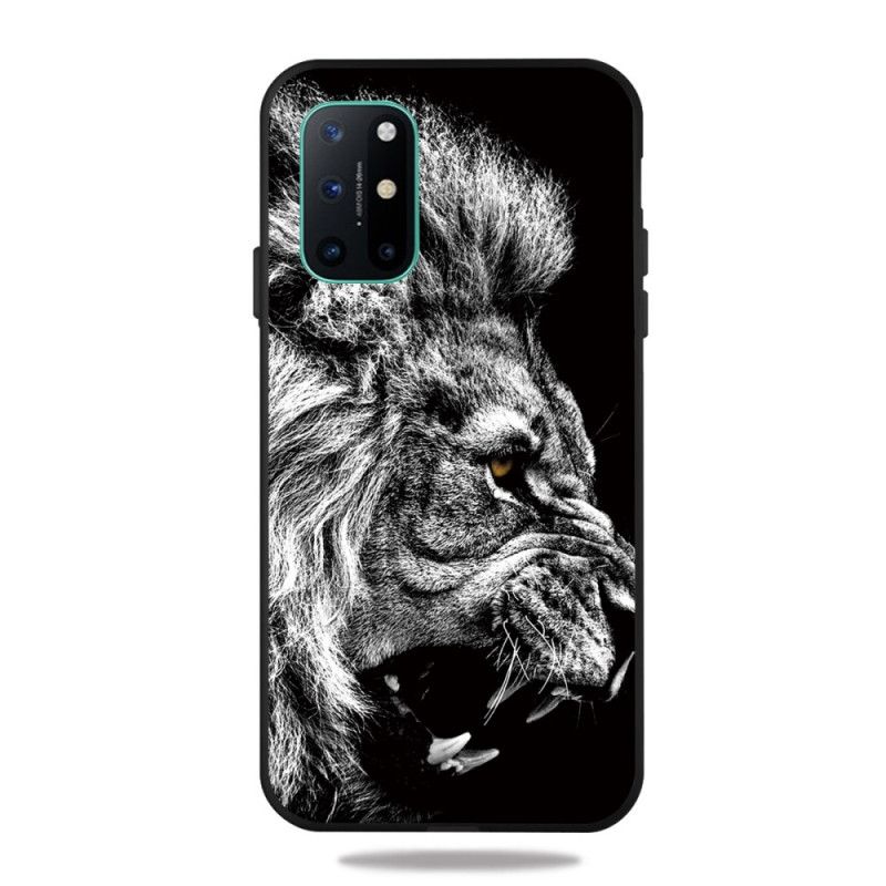 Coque Oneplus 8t Lion Féroce