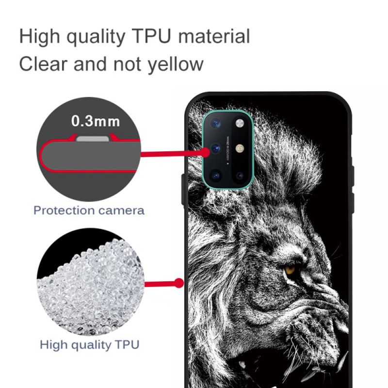 Coque Oneplus 8t Lion Féroce