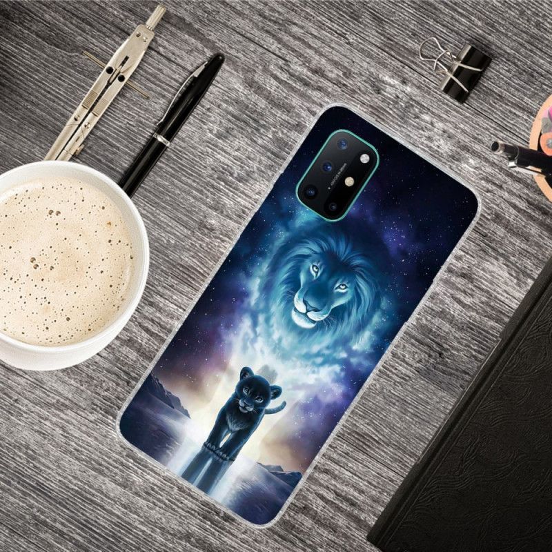 Coque Oneplus 8t Lionceau