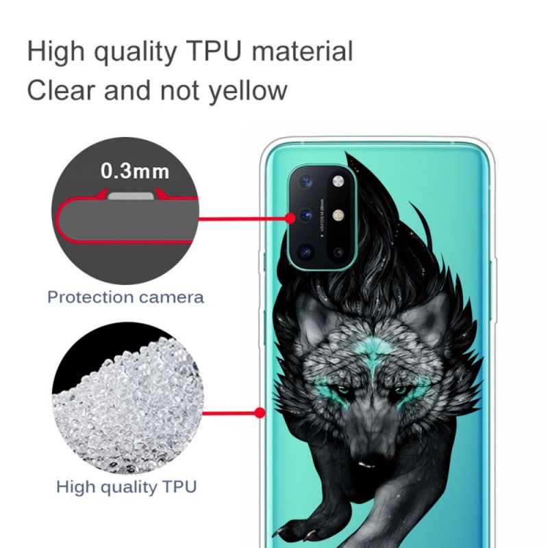 Coque Oneplus 8t Loup Graphique