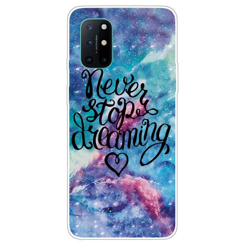 Coque Oneplus 8t Never Stop Dreaming Colorée