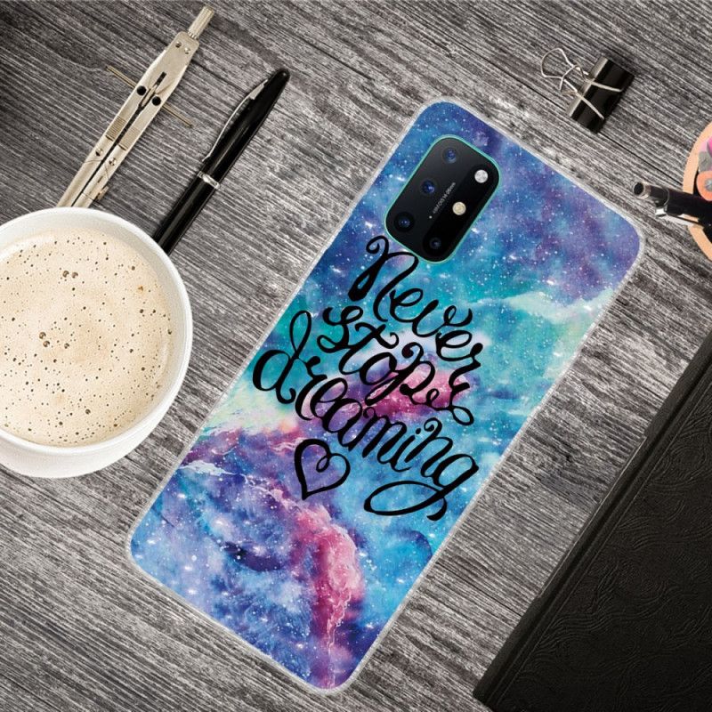 Coque Oneplus 8t Never Stop Dreaming Colorée