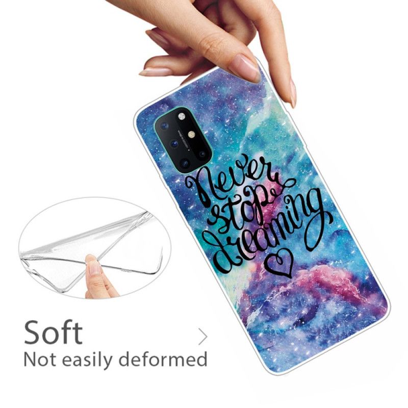 Coque Oneplus 8t Never Stop Dreaming Colorée